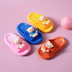 Toddler Girl Cute Bear Slippers