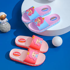 Toddler Girl Cartoon Slippers