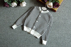 Girls Sets Children'S Clothing Autumn Winter New Plaid Korean Student