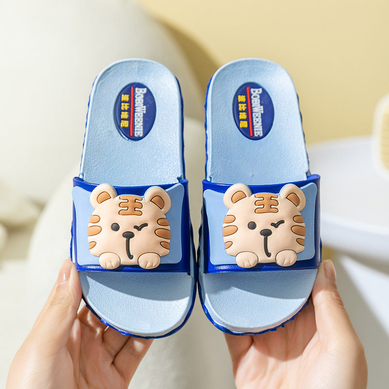 Toddler Girl Cartoon Slippers